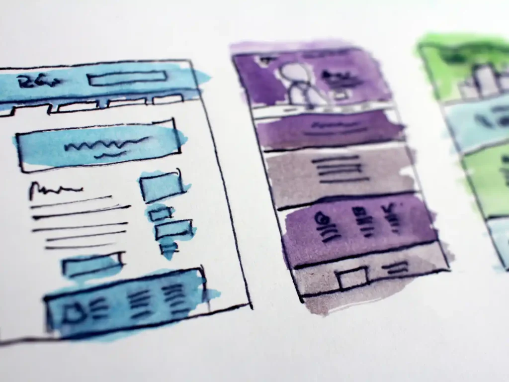 Web Design Drawing Web Design Drawing